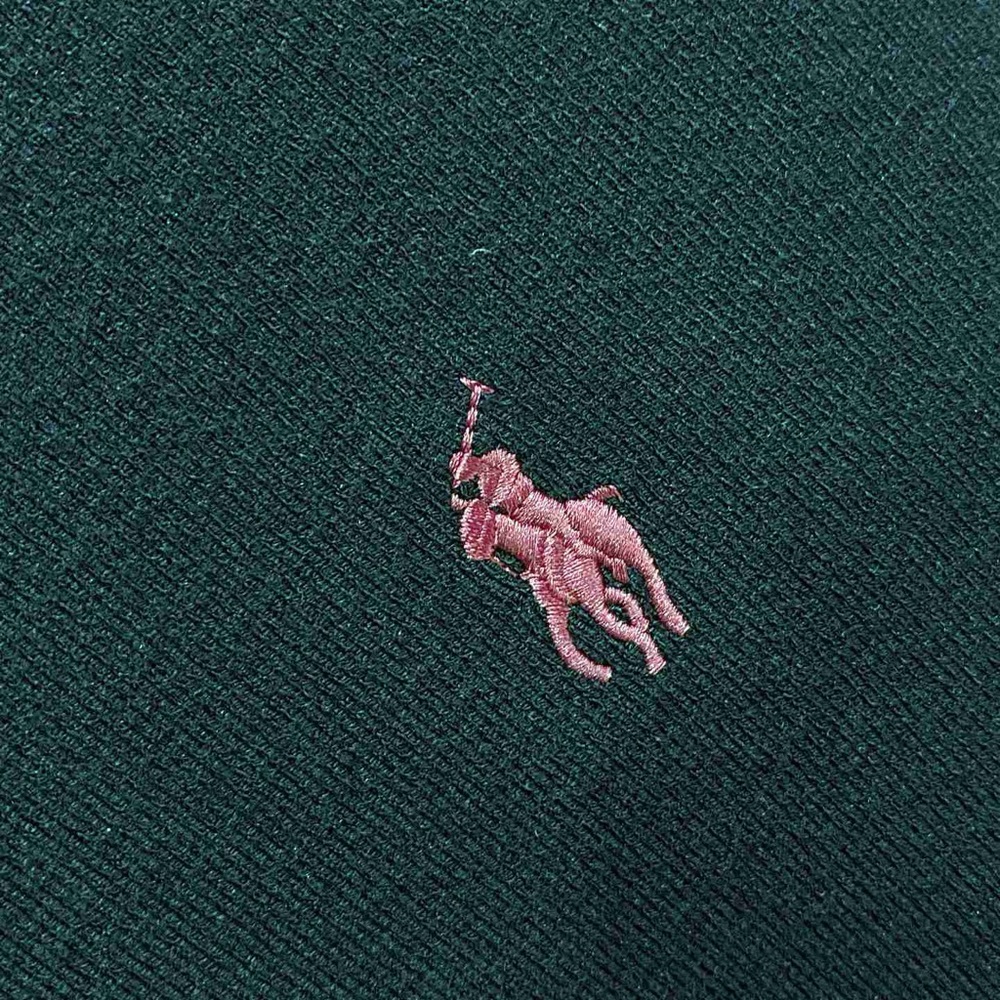 Polo Ralph Lauren Navy Tee with Red Emblem - Picture 3 of 9